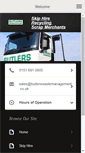 Mobile Screenshot of butlerswastemanagement.co.uk